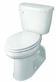 2-Piece Elongated Toilets Avalanche HET EL 2pc 1.