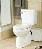 2-Piece Elongated Toilets Palermo ECO Chair-Height EL 1.
