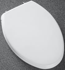 FixtureS Toilet Seats Mayfair Plastic Closed Front with cover 51/2" Bolt Spread Color-matched Slow Close STA-TITE Elongated New!