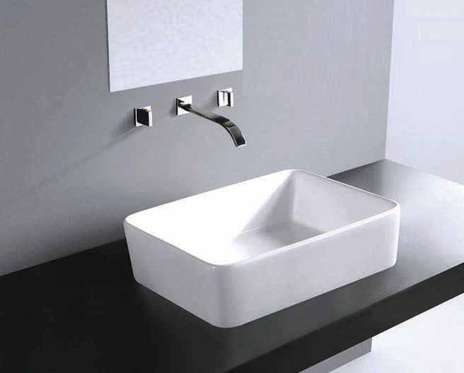 Fixtures Lavatories - Above Counter Above Counter. Glazed inside and outside.