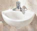 x 85/8" Overall Depth: 7" Bowl Depth: 51/4" Includes wall hangers Front Overflow Faucet Not Declyn Wall Mount Overall: 181/2" x 17" Bowl: 141/4" x 103/4" Overall Depth: 73/4" Bowl Depth: 6" Soap