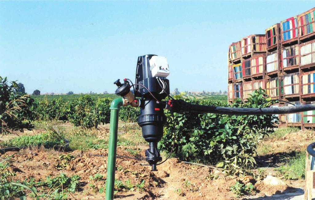 Typical applications Drip irrigation of reservoir water - ISRAEL Prefiltration of water treatment plant.