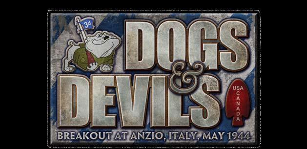 FW216 Dogs and Devils 80 page full colour Intelligence Handbook covering the breakout at Anzio, Italy, May 1944, and features 2 New American and 4