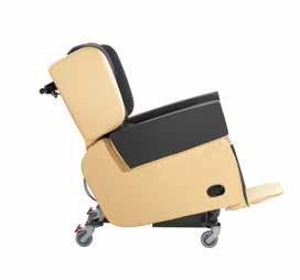 Tilt in space movement Independent backrest recline 1 3 2 Using the left hand