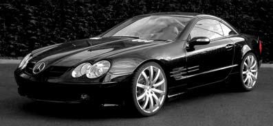 ONE DESIRE ADDRESSED BY KAHN IS FOR A LUXURY VEHICLE THAT FEATURES THE STUNNING STYLING OF THE MERCEDES BENZ SLR WHILE PROVIDING THE PRACTICALITY OF THE MERCEDES