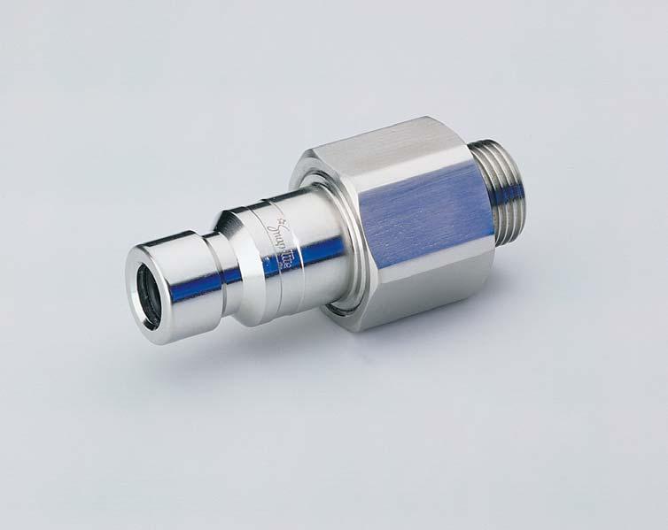Snap-tite NGV1 Profile High Flow Receptacle Snap-tite s high flow receptacles are designed for permanent mounting to heavy duty natural gas vehicles (CNG).