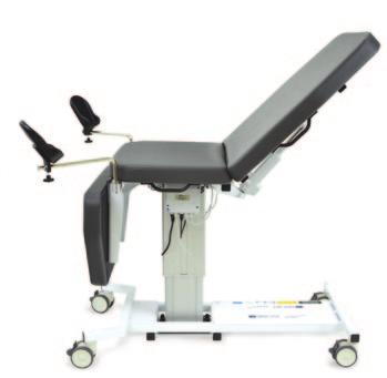 ECHO-FLEX 4400-gy Specifications ADJUSTABLE Adjustable Height: 24.5 to 36.5 in. ( 62 to 93 cm); Fowler Back: Adjustable from 0 to 80 degrees, Leg section: Adjustable from 0 to 90 degrees.