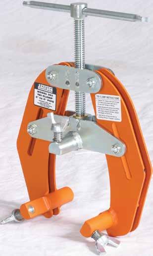 Manufacturing Ultra Clamp* 781130, 781150, 781170 CATALOG NUMBER DESCRIPTION CAPACITY WEIGHT 301 Tri-clamp, small 1" to 2 1 2" diameter 3 lbs.