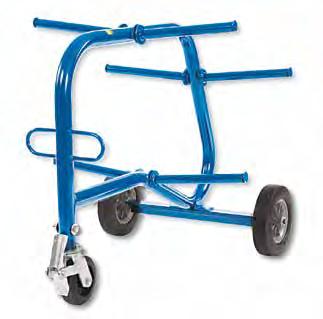 horizontal dispensing Will fit through 28" door Made in the USA Scan here for manual 501 Dolly Cart Capacity Will hold