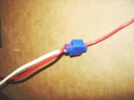 Attach a second red wire to other side of toggle switch