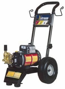 ELECTRIC PRESSURE WASHERS PRESSURE WASHERS Motor.............1 phase 110V (2.0 hp) Pump.............Comet BXD2020E GPM.