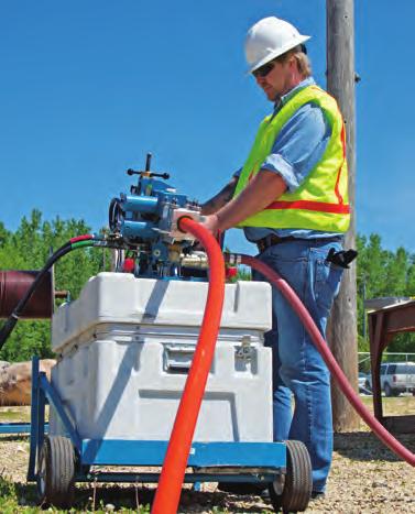 Hydraulic & pneumatic controls are ergonomically designed and conveniently located.