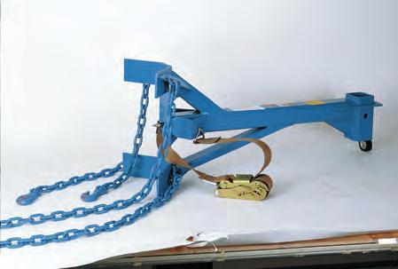 the Condux Fiber Optic Cable Puller, the Pole Mounting Frame is available.