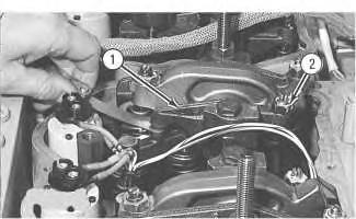 1. Put the No. 1 piston at the top center position. Refer to Testing and Adjusting, "Finding the Top Center Position For No. 1 Piston".