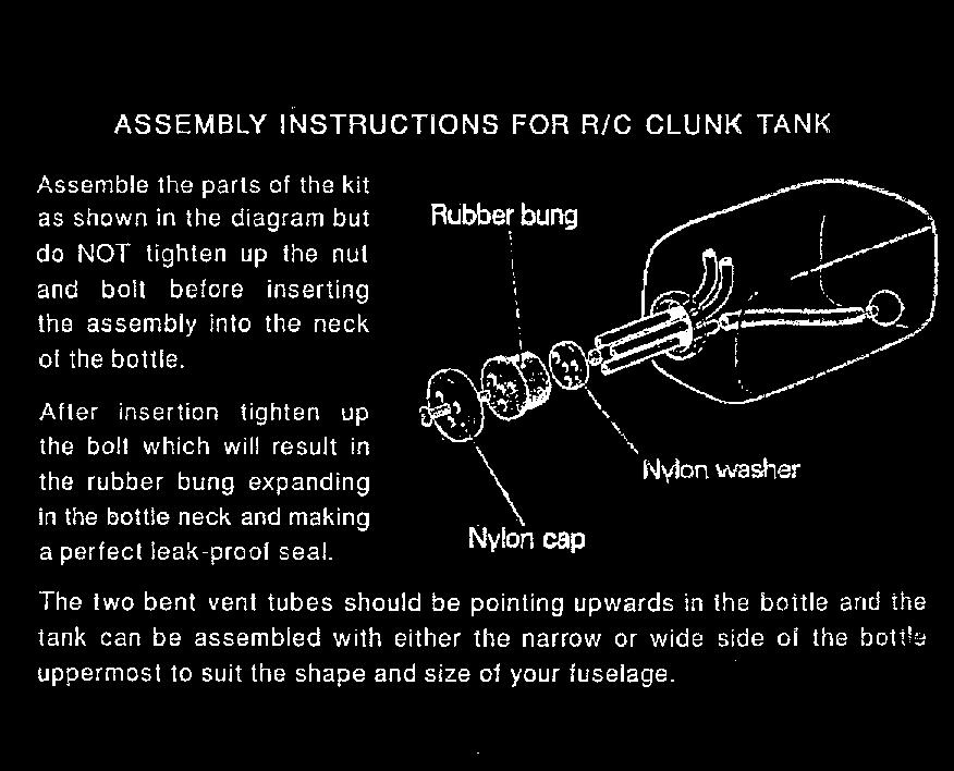 Tank installation I/C INSTALLATION Install the tank