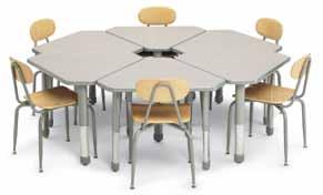 00 Interchange Diamond Desk This contemporary desk designed for collaborative learning classrooms provides sleek looks and solid functionality.
