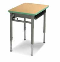 DESKS & TABLES PLANNER STUDENT DESKS PLANNER STUDENT DESKS Planner Single-Student Desk This spacious desk offers maximum strength and stability and is best suited for traditional classrooms.