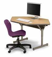 Flex Station Its angled top provides great sightlines and its leg design enables easy ingress/egress.