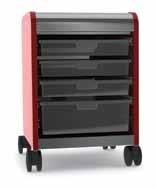 CASCADE MINI CASE MID CASE Cascade Mini-Case These compact, versatile, mobile storage units are available with either tote trays or shelves and can be fitted with numerous options including locking
