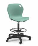 Chair B shell 2" casters 16 16 14-18 85 25 * $ 321.00 Intuit Adjustable Stool Designed like a bucket seat, providing great support for the back and shoulders.