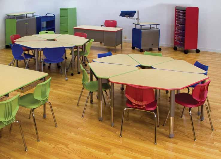 Inspiring SCHOOL environments Interchange Diamond Desk Flavors Seating The Smith System