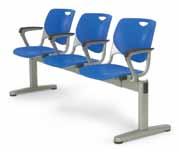 SEATING UXL BEAM SEATING No.s 1-6 are optional accessories Polypropylene (P) Seat & Back. Glides standard. BG0P_P_ UXL Beam Seating (2 Seat) 22.25 47.24 31.49 70 51.2 $ 792.