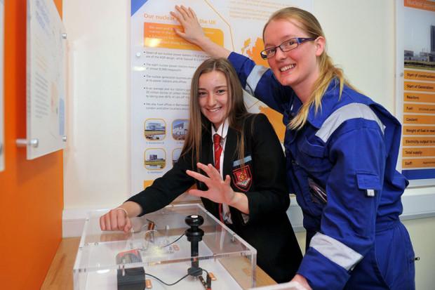 Women in Engineering, Pretty Curious ~ Workshop in a Box Event ~ 20 June 2016 The station welcomed 20 teenage girls to try out their skills as part of EDF Energy s bid to encourage more girls to