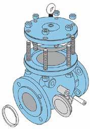 CECK VAVE APPICATION SPECIFICATION Sometimes referre to as non-return valve, check valves prevents back-flow, constantly keeping flow in one irection.