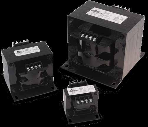 TB Series Open Core and Coil Industrial Control Transformers 6 Acme s TB Series Industrial Control Transformers are especially designed to accommodate the momentary current inrush caused when