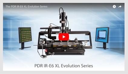 Ultimate Performance, BGA Rework Station for smalllarge PCBs upto 24 /620mm Click above for video link The IR-E6 Evolution XL rework system is made in the United Kingdom with only the finest