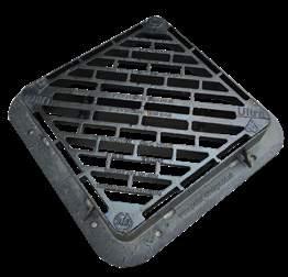 Gully Gratings D 400 Double Triangular Drainage Gratings ULTRA Specification KD43DN KD41DNN Features: