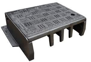 Gully Gratings KERB Drainage Gratings KD115HB C44SPB Features: Manufactured to BS EN 124 class C 250 & D 400 as specified BSI Kitemarked for third party assurance of quality Suitable for carriageway