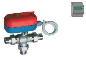 3-POINT ACTUATOR FOR MIXING VALVE 1 The 3-way mixing valve is a ball valve with full bore flow. They are available in M-M, M-F and F-F versions in 1/2, 3/4, 1, 1 1/4 sizes.