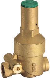 1 PRESSURE REDUCING VALVES Chrome-plated pressure reducing valve for domestic services.