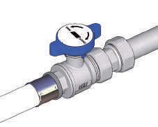 multilayer pipe. TEMPERATURE GAUGE HOLDER ball valve.
