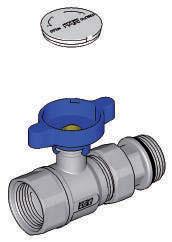 Installation The valves are suitable for installation on heating or domestic hot water