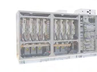optimized durable housing solutions: from lightweight all-aluminum machine room cabinets to stainless steel underframe constructions Most compact and economic multi-system converters Tailor-made