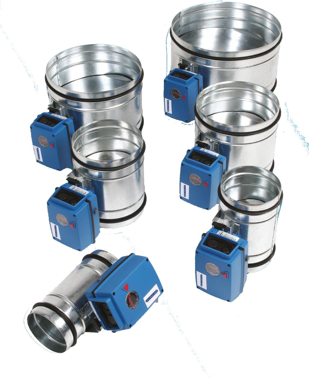 A ~ 24 V A AUTOMATIC DAMPER The A is an automatic single-leaf damper for applications where short operating