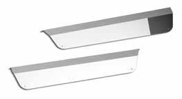 3-31 T700 Kick Plates - Back Trim Plates for both the upper and lower step.