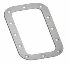 Universal Parts 9-72 Bunk Vent Ring & Cover Both attach using 3M two-sided tape and are sold individually.