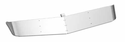 Sunvisors 11-92 Curved Glass Sunvisors - Replaces Composite OEM Sunvisor/ No Sunvisor MD1005 & MD5267 are extra-deep extended sunvisors designed to replace lighted OEM composite sunvisor.