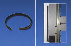 1 Optional seals The optional rubber door seals can be used at the left or right side. It provides an optimal climate in your cabinet, reduces sound and reduces the amount of dust in the cabinet.