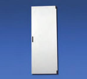 Housings - LANRack (VARICON) Components Blind door Steel door without perforation. The door will be delivered with mounting brackets, hinges and a swivel handle Fix Easy with blind stop.