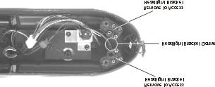 Headlight Replacement Instructions The locomotive s headlight is controlled by a constant voltage circuit in the engine. The headlight is easy to remove and replace when it burns out.