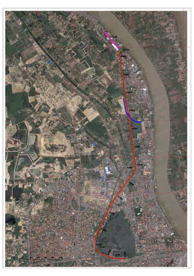 3.4 BRANCH LINE TO PHNOM PENH PORT (GTW) 3.4.1 Outline of the Branch Line Green Trade Warehouse (GTW) is located at 6 km north of Phnom Penh Station.