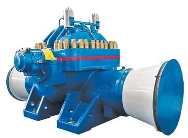 PUMPS FOR OIL & GAS: PRODUCT RANGE PUMPS: PRODUCT RANGE WATER INJECTION SYSTEMS Single-casing, radially split, multistage, between-bearings (ring-section)