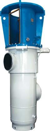 to + 50 o C AUXILIARY PROCESSES Double-casing, diffuser, vertically suspended pumps.