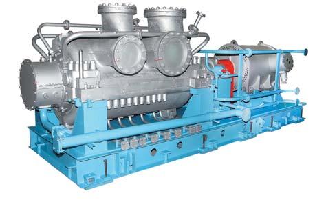 COMPRESSORS FOR OIL & GAS: PRODUCT RANGE COMPRESSORS: PRODUCT RANGE Multistage centrifugal compressors with horizontally split casing Multistage barrel-type centrifugal compressors with vertically