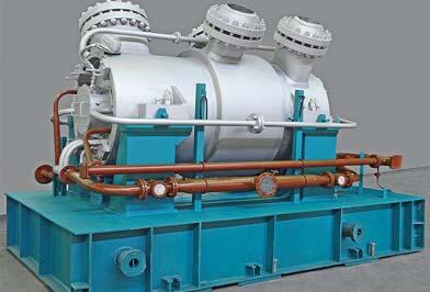 3 MW turbine drives for Hariaginskoye oil field Scope of supply 3 gas compression system 6GC2-260/2-38 GTU with a 6.