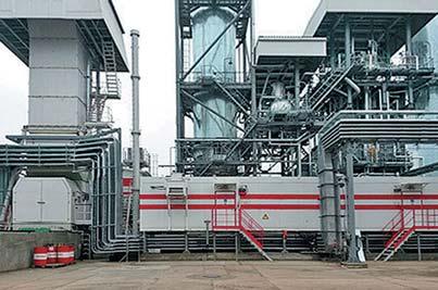 25,000 kw Application Compression of dry stripped associated petroleum gas and its supply to the trunk pipeline Generation of steam with temperature +310 C and pressure 39 bar for gas processing